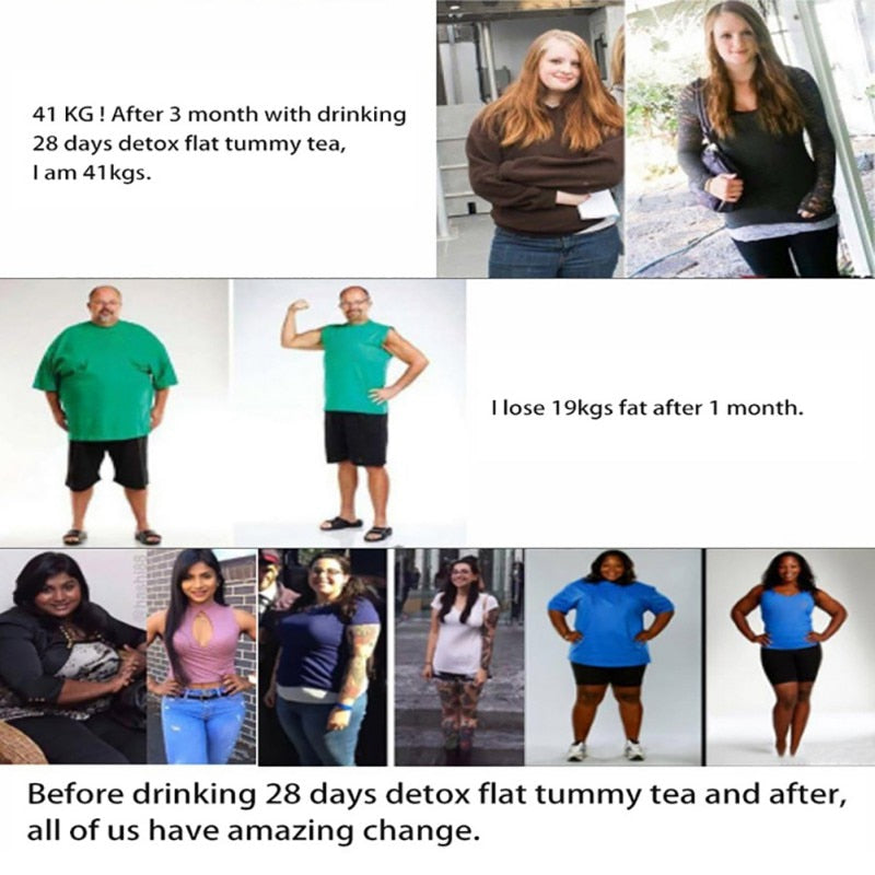 Flat Tummy Tea With Moringa - 28 Tea Bags