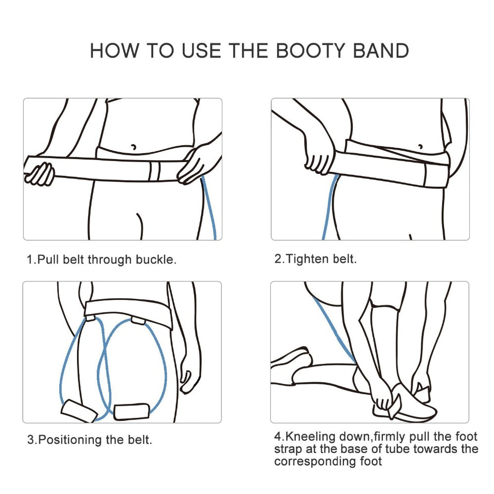 Magic Booty™ - Waist Belt Resistance Band