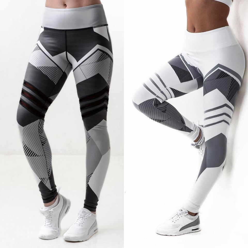 High Elastic Printed Leggings